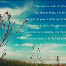 Take Time For Everything